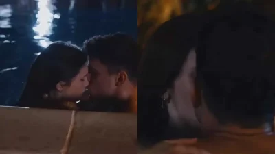 Δεκάδες αντιδράσεις στο Twitter με τα φιλιά Αφροδίτης Λιάντου και Αλέξανδρου Σκουρλέτη στην "Γη της Ελιάς"