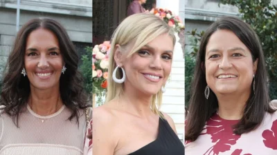 Καλοντυμένες και κακοντυμένες στο γάμο του Γιάννη Μελά και της Χριστίνας Κορκίδη