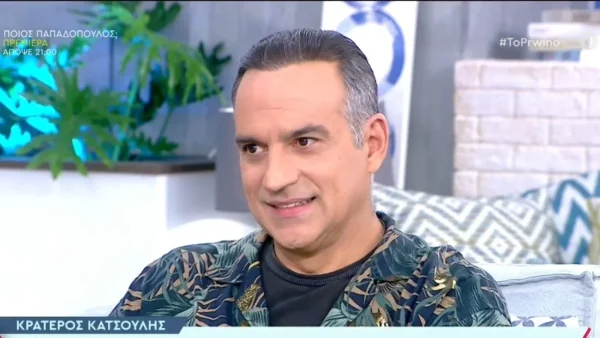 ''Θα το ανακοινώσει η ίδια, μιλήσαμε'' - Η απάντηση του Κρατερού Κατσούλη για την Κατερίνα Καραβάτου