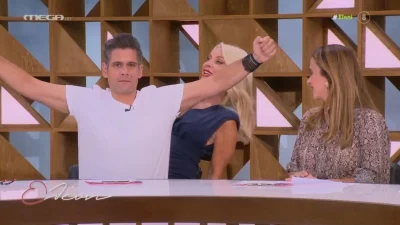 Την ειδοποίησαν από το κοντρόλ για το φόρεμα της - Ατύχημα για την Ελένη Μενεγάκη στο πλατό