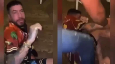 Προσοχή σκληρές εικόνες: Το βίντεο του Snik με τον άγριο ξυλοδαρμό του - Του ρίχνουν μπουνιές και κλωτσιές όσο είναι στο πάτωμα