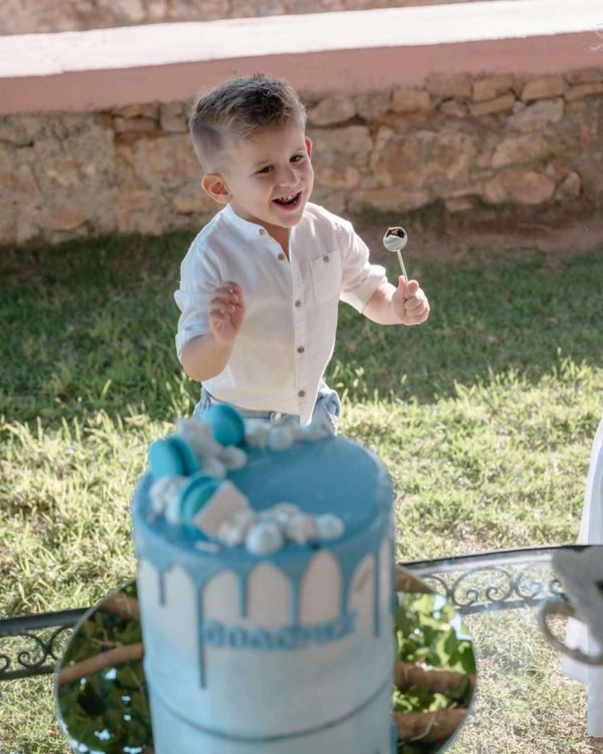 Βάφτιση εγγονού Αθερίδη