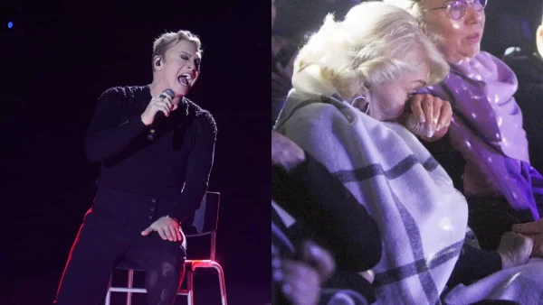 Καρέ - καρέ η έντονη συγκίνηση της Μαρινέλλας σε παράσταση του Τάκη Ζαχαράτου: Αποκλειστικές φωτογραφίες