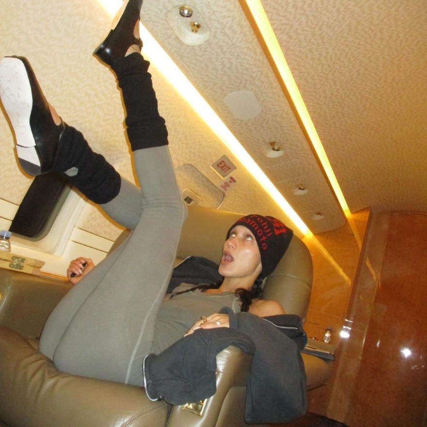 Bella Hadid με μπαλαρίνες