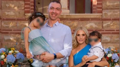 «Έμελλε με αυτό να σκιστεί η καρδιά μου σήμερα» - Σπάραξε η σύζυγος του Αλέξανδρου Νικολαϊδη λίγες ώρες μετά την κηδεία