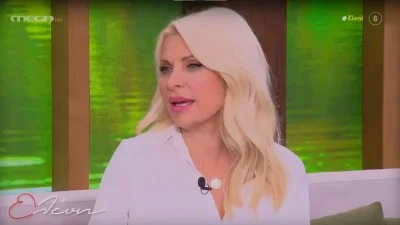 Η Ελένη Μενεγάκη "μπούκαρε" στο πλατό πιο ανανεωμένη από ποτέ και οι συνεργάτες της την αποθέωσαν