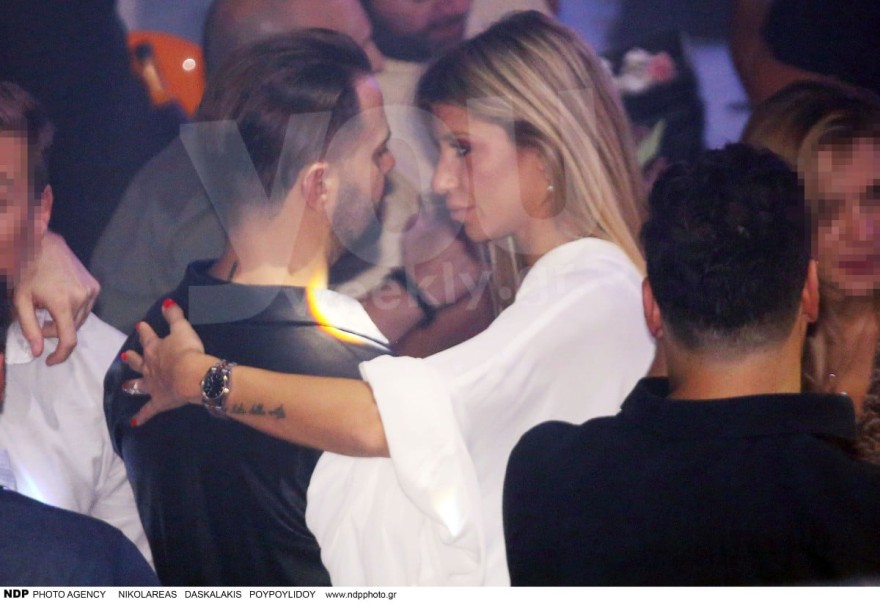 Ηλίας Βρεττός - Αναστασία Δεληγιάννη: Βραδινή έξοδος