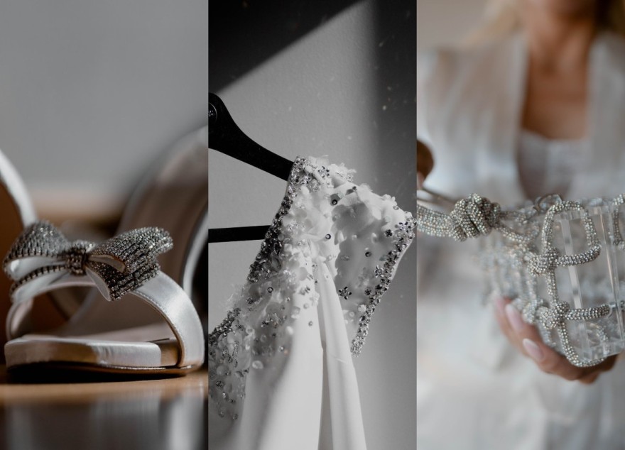 Ο γάμος της Κωνσταντίνας Σπυροπούλου με νυφικό Celia Kritharioti