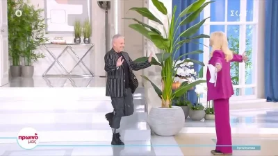 Φαίη Σκορδά: «Εγώ αυτό που θέλω να πω...» - Στο πλατό του "Πρωινού μας" ο Τάσος Δούσης