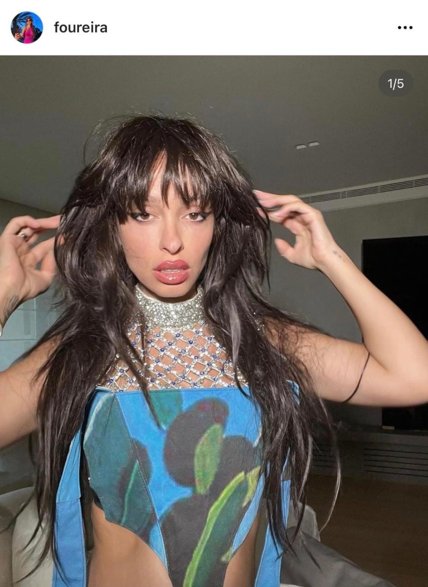 Με ελαφρά φουσκωμένη κοιλιά η Ελένη Φουρέιρα