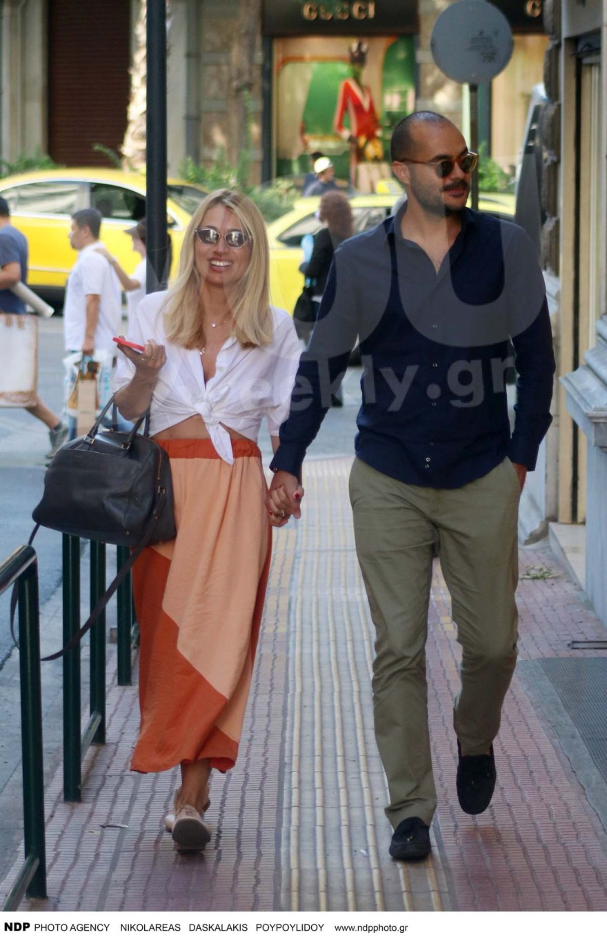 Αποκλειστικές φωτογραφίες της Μαρίας Ηλιάκη με τον Στέλιο Μανουσάκη