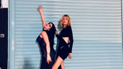 Φωτογραφία ντοκουμέντο από τα παρασκήνια του GNTM 5 - Η πραγματική σχέση Σοφίας Χατζηπαντελή και Βίκυς Καγιά