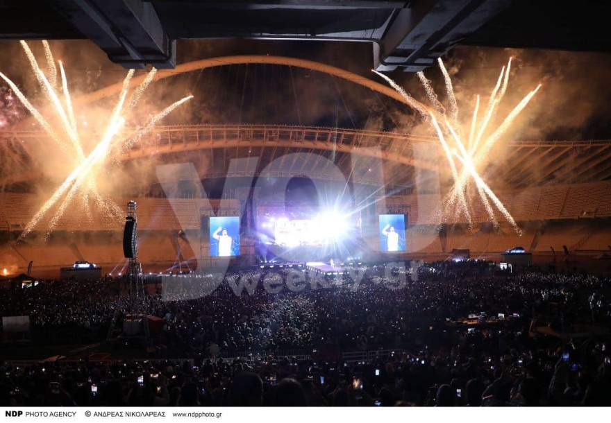 συναυλία Αργυρού & 50 Cent διάσημοι