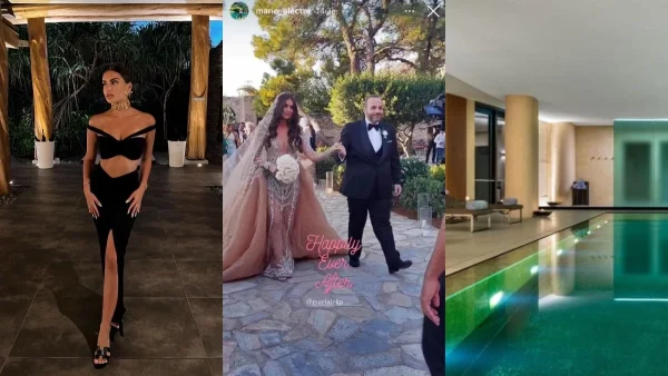 Στο Μιλάνο για ταξίδι του μέλιτος η Μαρία Λέκα και ο σύζυγός τους - Φαντασμαγορικές φωτογραφίες