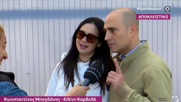 «Ήρθε μετά από προσευχές! Δυσκολευτήκαμε» - Τα συγκινητικά λόγια Μπογδάνου και Καρβέλα για τη νεογέννητη κόρη τους