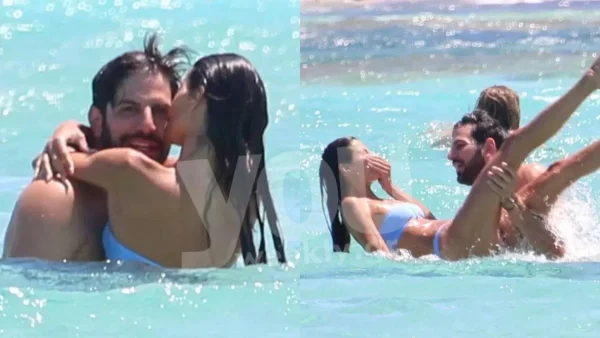 Τον κοιτάει μες τα μάτια και "λιώνει" - Η πρώτη φωτογραφία που δημοσίευσε η Ηλιάνα Παπαγεωργίου με τον Γιάννη Καραβασάνη