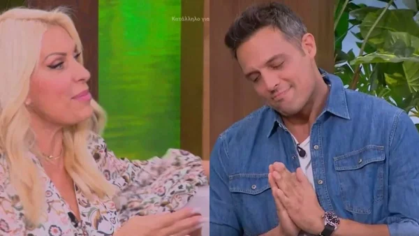 Σάββας Πούμπουρας: Δεν άντεξε και απολογήθηκε στην Ελένη Μενεγάκη για την on air γκάφα - «Μπερδεύτηκα και εγώ»