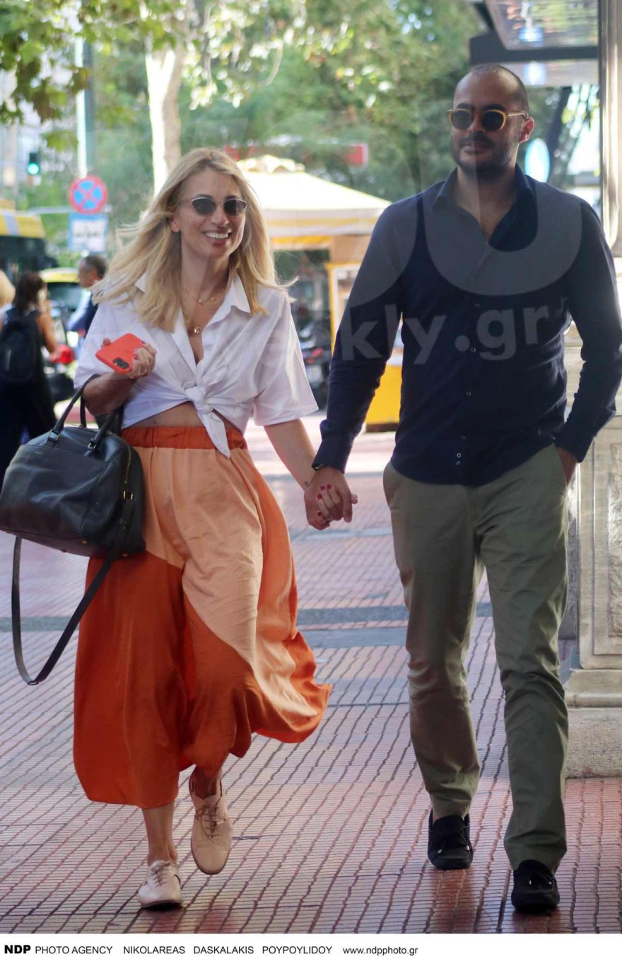 Στέλιος Μανουσάκης με την Μαρία Ηλιάκη