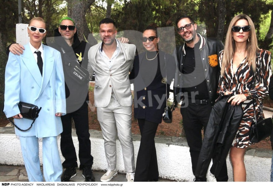 Βαλεντίνη Παπαδάκη Κώστας Σόμμερ βαφτίσια καλεσμένοι