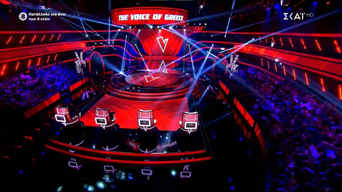 Σείστηκε το πλατό του The Voice - Έπαθε πλάκα μέχρι και ο Γιώργος Λιανός με την εκρηκτική εμφάνιση της Έλενας Παπαρίζου