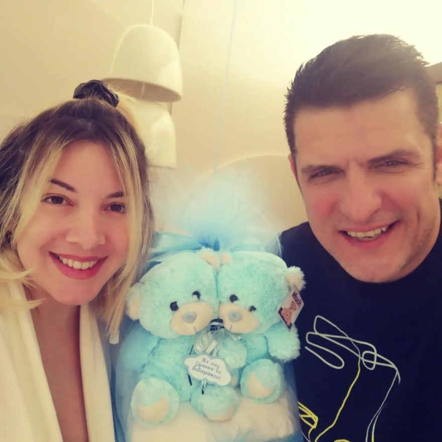 Η ανάρτηση του Χρίστου Αντωνιάδη μετά των ερχομό των μωρού του