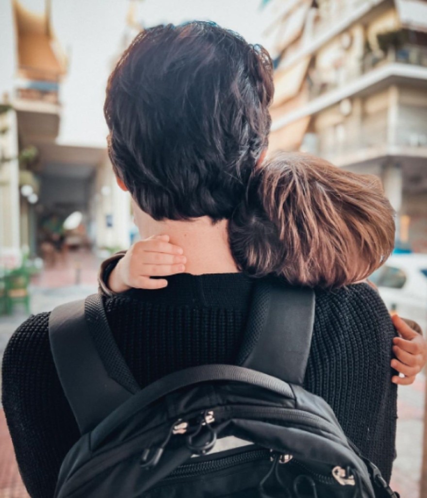 Ορφέας Αυγουστίδης παιδί