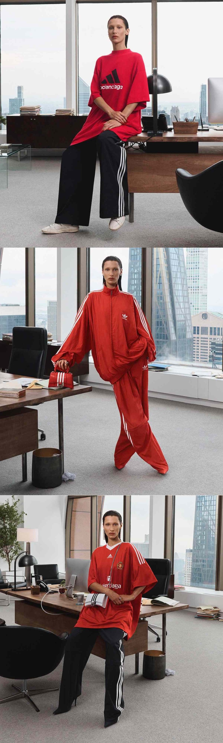 Bella for Balenciaga x Adidas