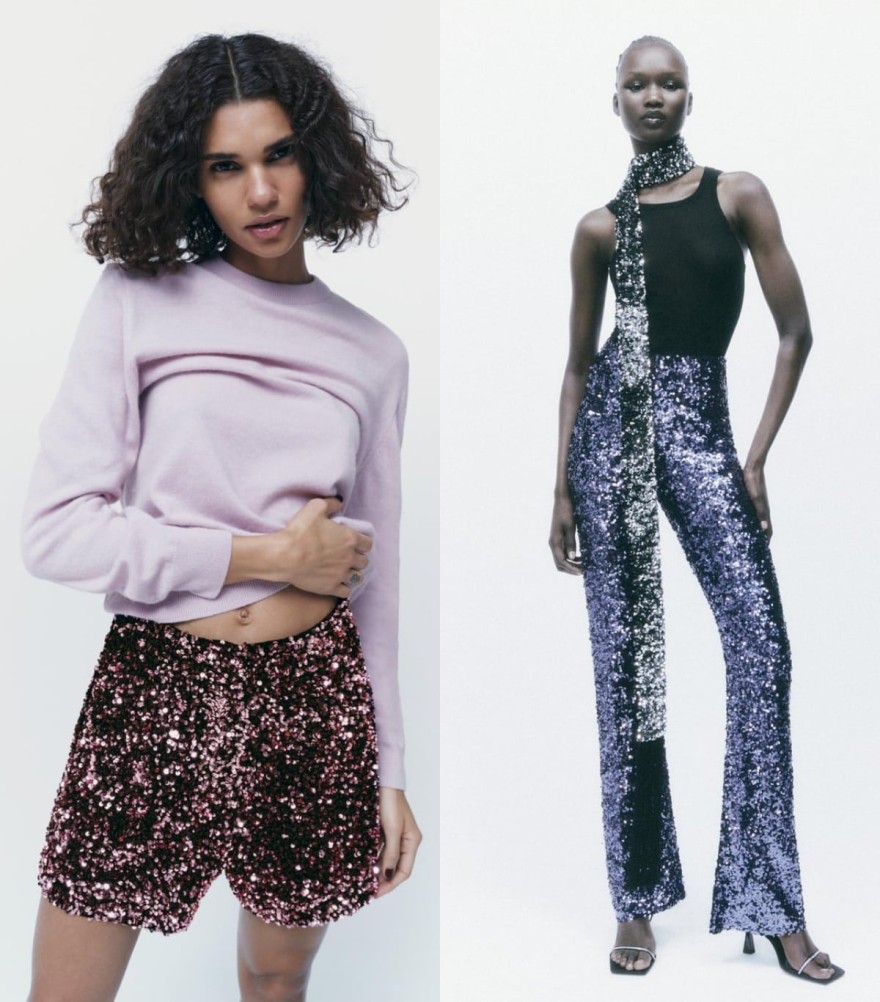 Zara παντελόνια