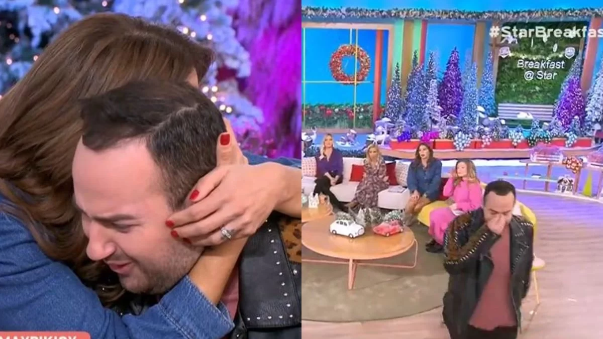 Κατέρρευσε σπαράζοντας στο κλάμα ο Μαυρίκιος Μαυρικίου: «Συγγνώμη δεν μπορώ» - Αποχώρησε από το BreakfastStar