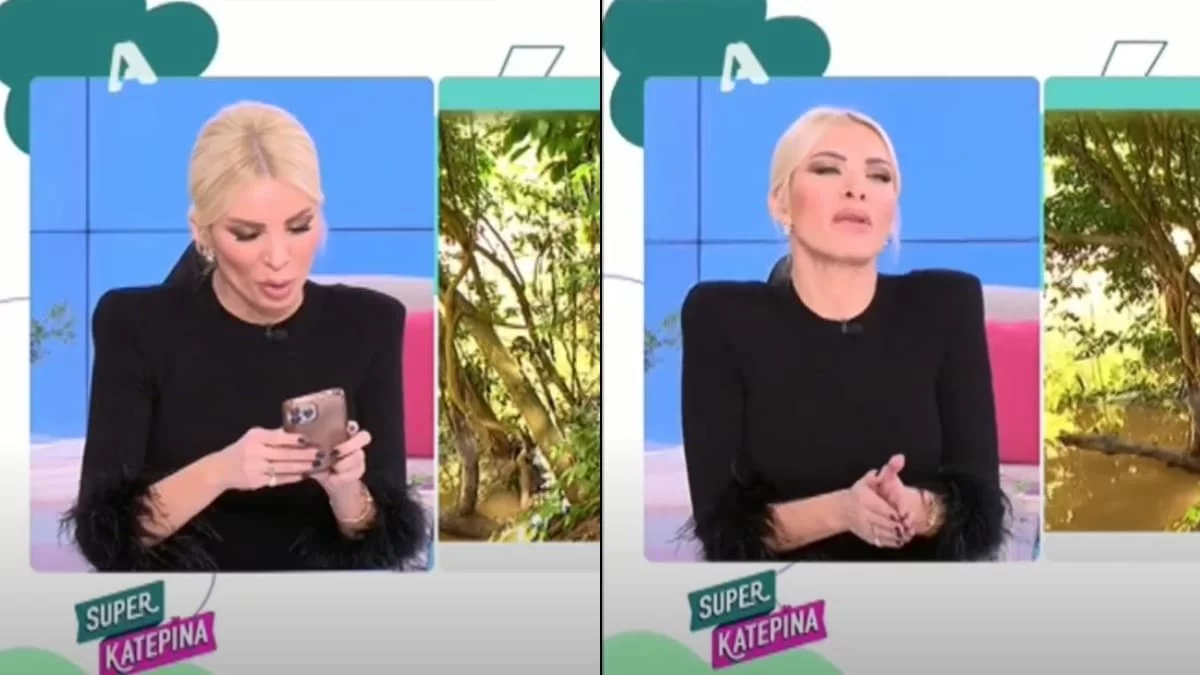 «Ο Θέμης τώρα βλέπει Λιάγκα μας βαρέθηκε» - Επικό περιστατικό στο Super Κατερίνα με τον αρχισυντάκτη της Καινούργιου
