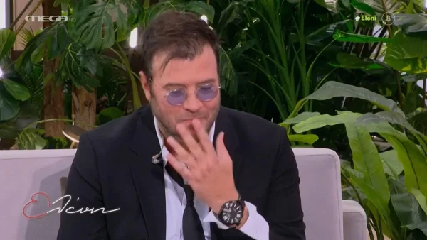 "Λύγισε" ο Λάμπης Λιβιεράτος μπροστά στην Ελένη Μενεγάκη - «Γιατί το κάνεις αυτό;»