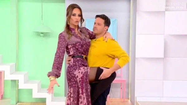 Γέλιο μέχρι δακρύων - Η Μπέτυ Μαγγίρα και ο Δημήτρης Μακαλιάς έγιναν μοντέλα του GNTM