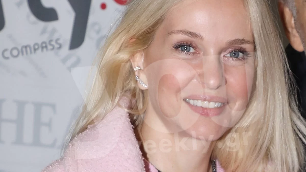 Εντυπωσιακή στο πλευρό του - Σπάνια δημόσια εμφάνιση για την Μαρί Κωνσταντάτου και τον σύντροφό της