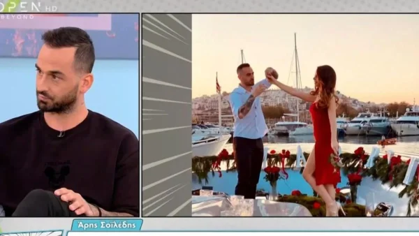 «Θα έχει να κάνει με τον δικηγόρο μου» - Οι δηλώσεις του Άρη Σοϊλέδη για την σχέση του με την Μαρία Αντωνά