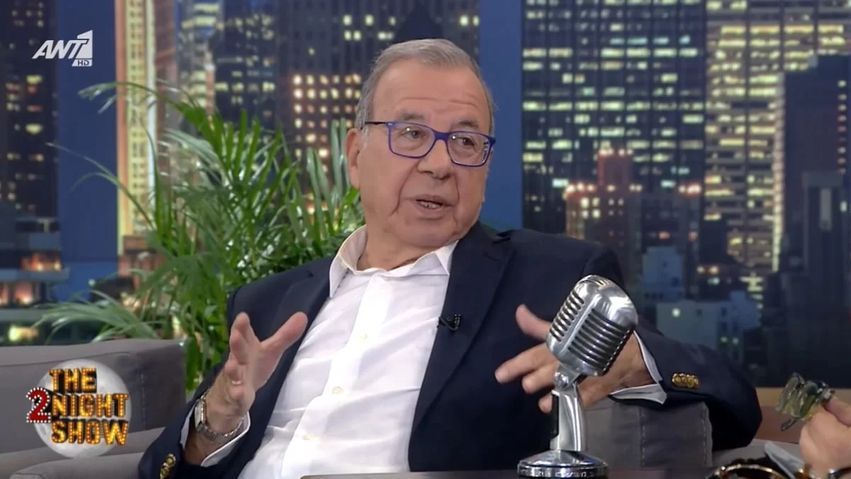 "Λύγισε" ο Τάκης Βλαστός στο πλατο του The 2night Show - Τι συνέβη
