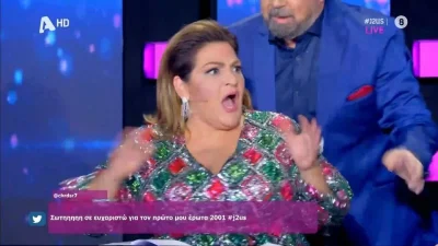 J2US: «Σημασία έχει ότι δεν έπαθα καρδιακό» - Πετάχτηκε κυριολεκτικά από τον φόβο της η Βίκυ Σταυροπούλου