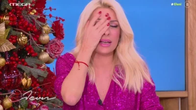 «Τι είναι αυτό που ζω ρε..» - Σε μεγάλη ένταση η Μενεγάκη μετά τις διακοπές των Χριστουγέννων