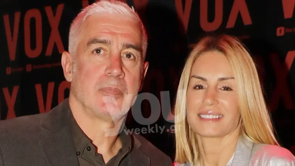 Αντώνης Νικοπολίδης: Σπάνια δημόσια εμφάνιση με τη σύζυγό του, Βάσω Στασινού - Πιο ερωτευμένο από ποτέ το ζευγάρι
