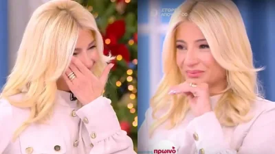 "Πέθανε" στο κλάμα η Φαίη Σκορδά στον αέρα του Πρωινού Μας - Αποχώρησε αμέσως από το πλατό