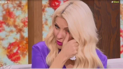 «Περνά ποτέ αυτός ο πόνος;» - Ξέσπασε σε κλάματα η Ελένη Μενεγάκη στον αέρα της εκπομπής της