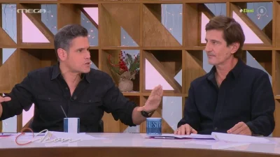 «Με χώρισε Χριστούγεννα η αθεόφοβη» - "Πάγωσαν" όλοι στην εκπομπή της Μενεγάκη με την αποκάλυψη του Ουγγαρέζου