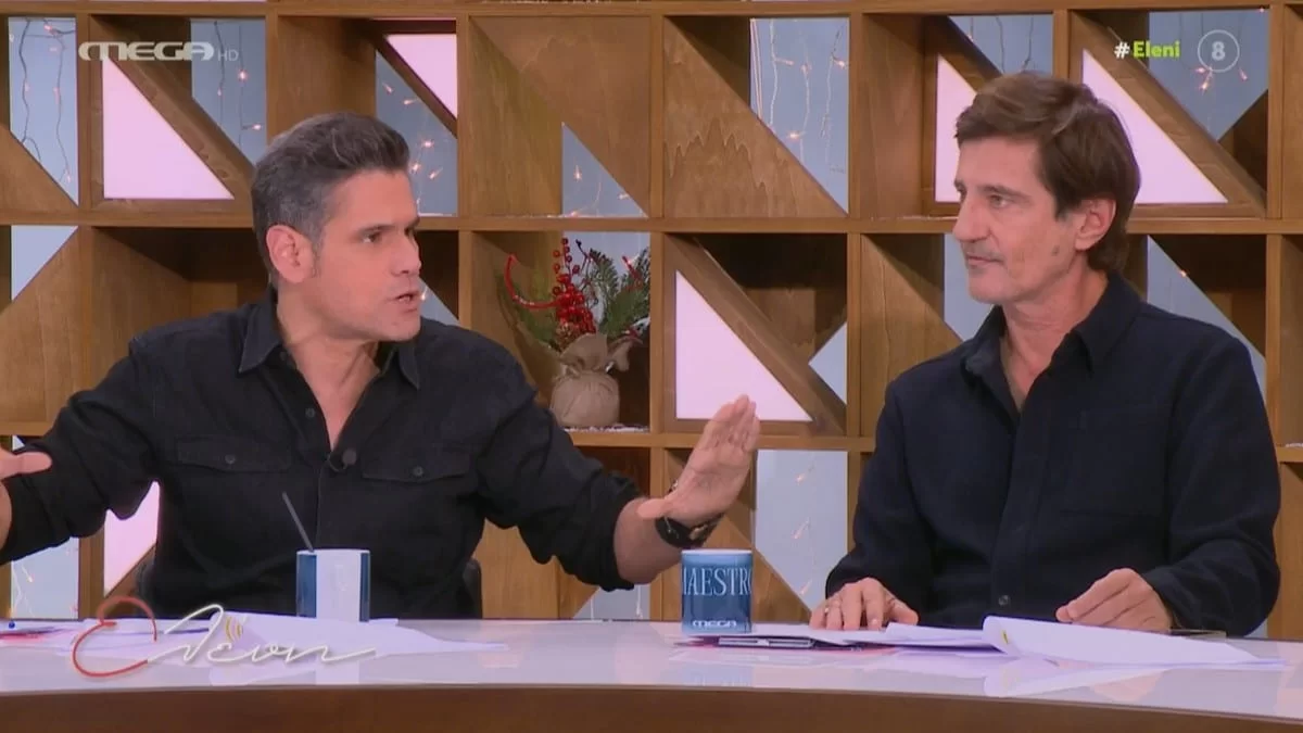 «Με χώρισε Χριστούγεννα η αθεόφοβη» - "Πάγωσαν" όλοι στην εκπομπή της Μενεγάκη με την αποκάλυψη του Ουγγαρέζου