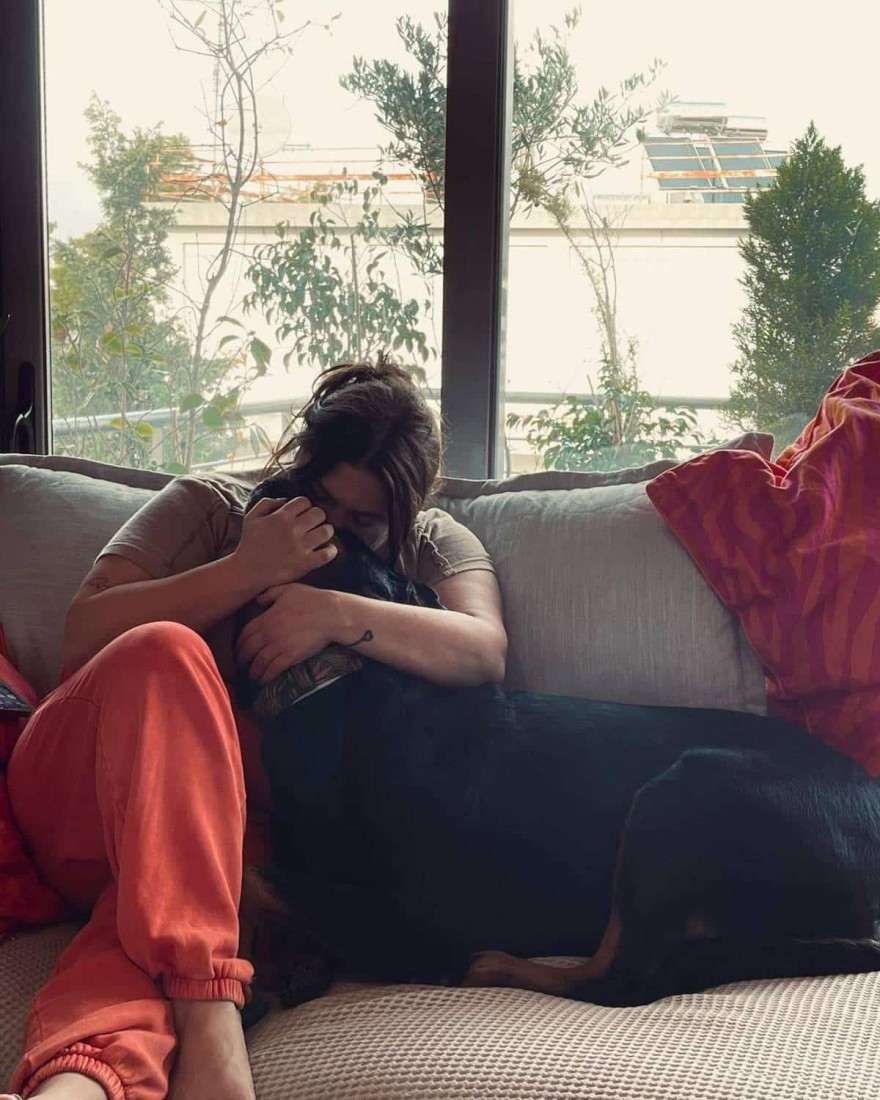 Δανάη Μπάρκα σκυλιά