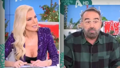 «Αν γίνει κάτι εδώ, θα φταίτε εσείς...» - Ένταση στο πλατό της Super Κατερίνα με Καινούργιου και Γκουντάρα