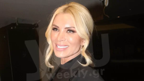Δε θα περάσει μόνη της τις γιορτές η Καινούργιου - Η αποκάλυψη για τον άντρα που θα έχει στο πλευρό της