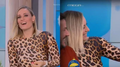 Επέστρεψε στο Mega Καλημέρα και "αναστάτωσε" το πλατό - Το ανακοίνωσε η Ελεονώρα Μελέτη