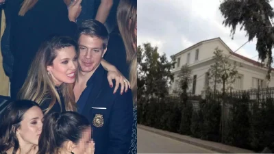 Φωτογραφίες από την έπαυλη του Πατσίτσα & της Μαριέττας Χρουσαλά: Έχει δυο πισίνες, 17 δωμάτια και...