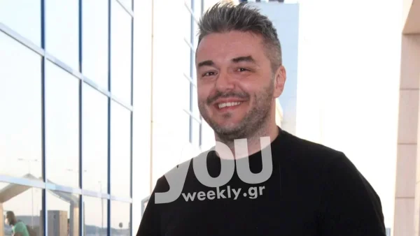 Έλαμπε στο πλευρό του - Σπάνια δημόσια έξοδος του Πέτρου Πολυχρονίδη με τη σύντροφό του