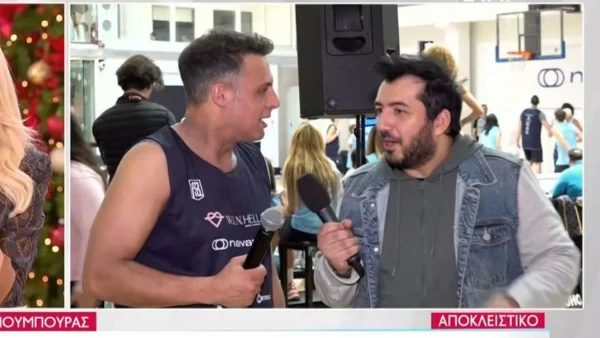 Έντονη αμηχανία για τον Σάββα Πούμπουρα - Η απάντηση για τον "τσακωμό" Μενεγάκη με Ουγγαρέζο στο MEGA