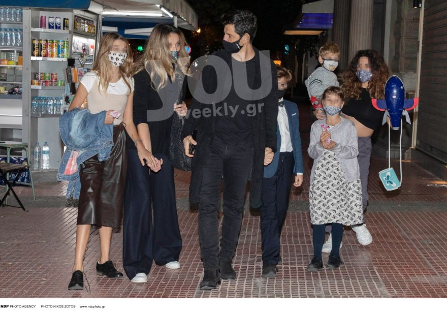 Κάτια Ζυγούλη Σάκης Ρουβάς παιδιά